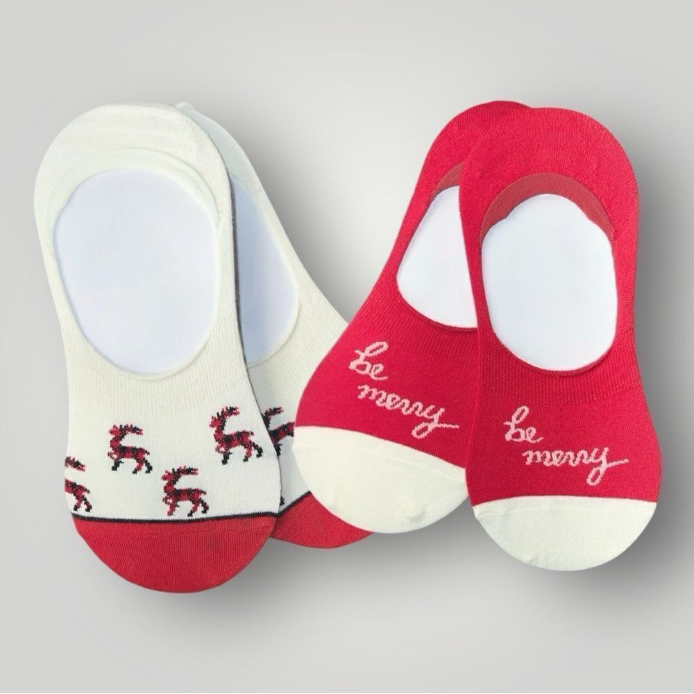 Old Navy Women’s No-Show Holiday Sock Two-Pack